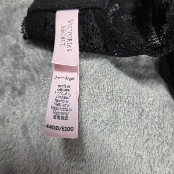 Victorias Secret Dream Angels Bra 44DD Twinkle Rhinestone Strap Lace Push Up - Picture 7 of 8